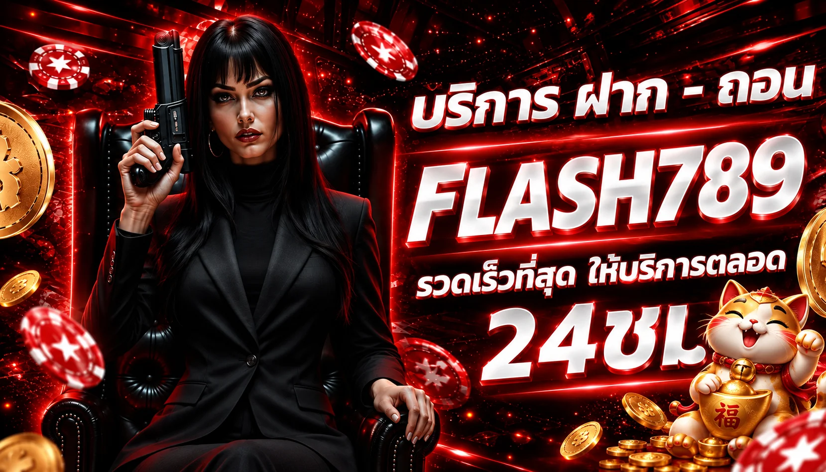 FLASH789 บริการฝากถอนอัตโนมัติรวดเร็ว 24 ชั่วโมง